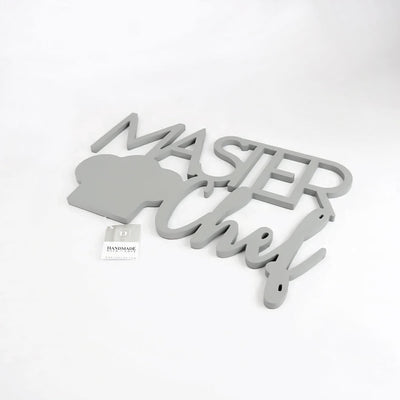Scritta in Legno Master Chef