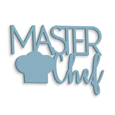 Scritta in Legno Master Chef