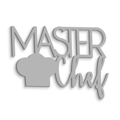 Scritta in Legno Master Chef