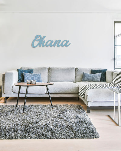 Scritta in Legno Ohana