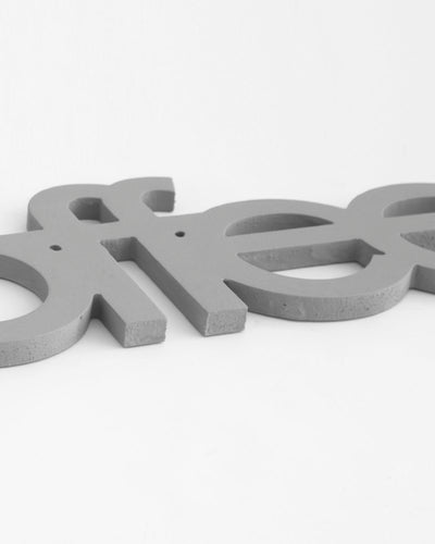 Scritta in legno decorativa realizzata a mano ideale per la cucina decorazione cucina coffee scritta da appendere #colore_grigio-medio