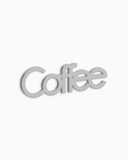 Scritta in legno decorativa realizzata a mano ideale per la cucina decorazione cucina coffee scritta da appendere 