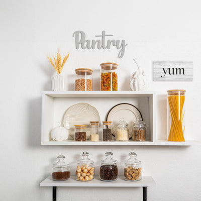 Scritta in Legno Pantry