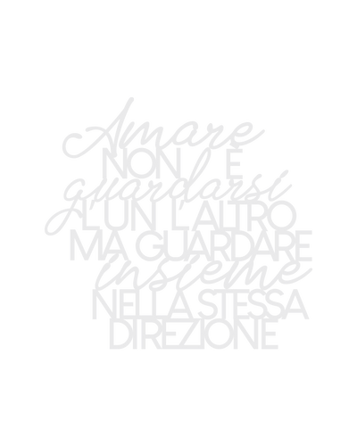 Scritta in Legno Che cos'è l'amore