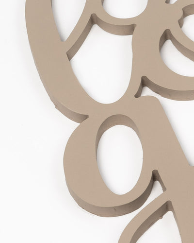 Scritta in Legno You Look Good