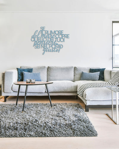 Scritta in Legno Il rumore del mare