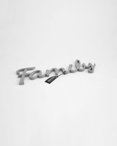decorazione murale in legno scritta decorativa per la casa family #colore_grigio-medio