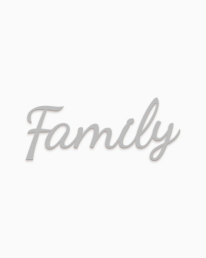 decorazione murale in legno scritta decorativa per la casa family #colore_grigio-medio