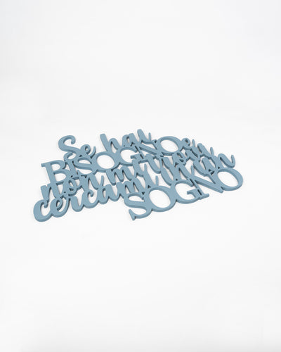 Scritta in Legno Cercami in un sogno