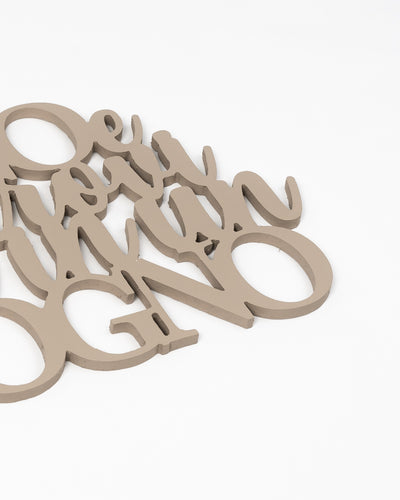 Scritta in Legno Cercami in un sogno