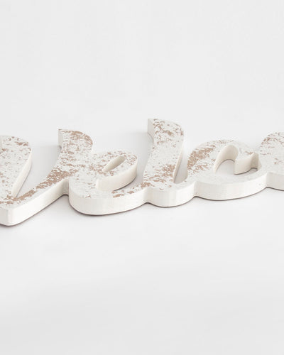 scritta da appendere in legno decorazione per la parete idea regalo 