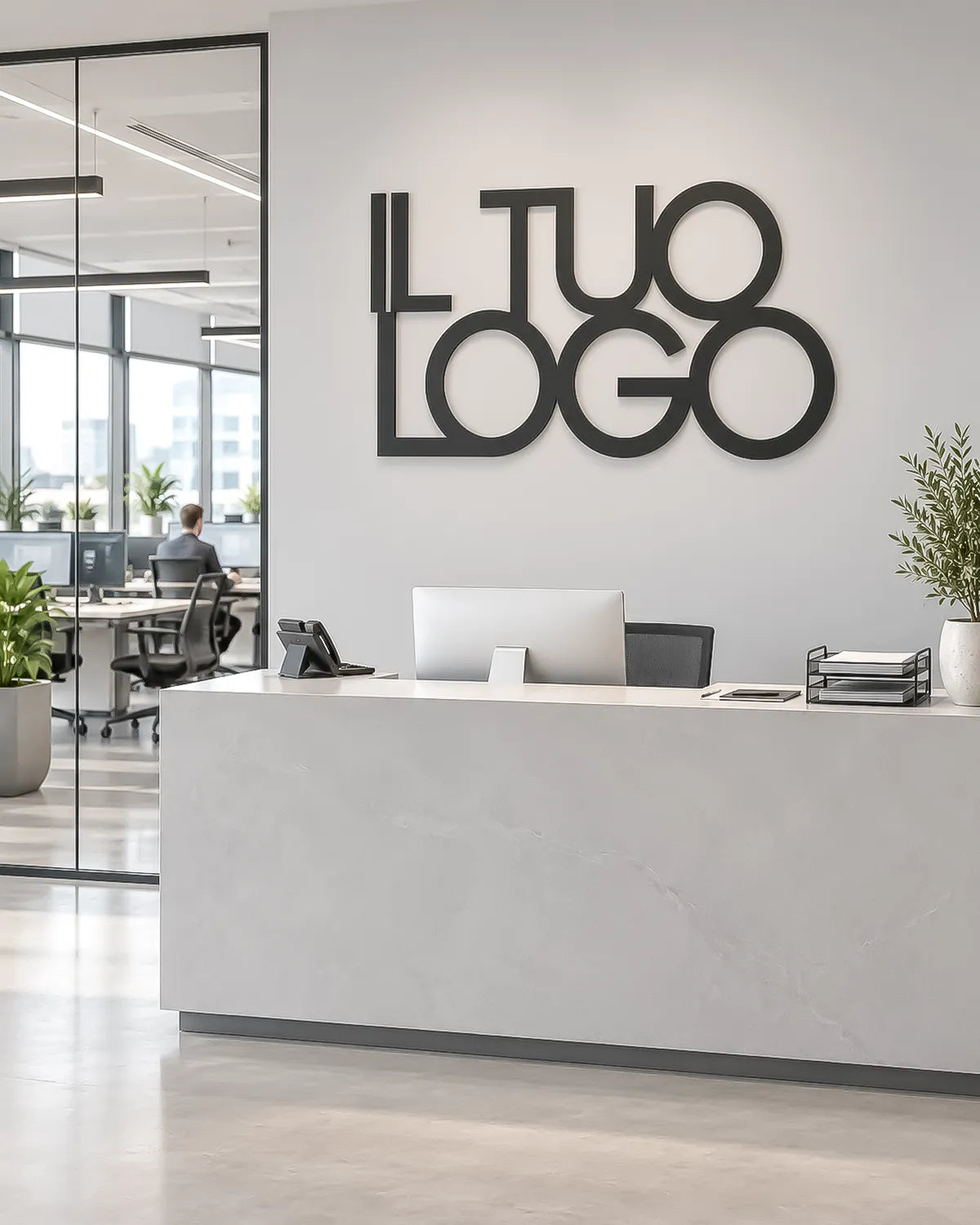Crea il tuo logo da appendere