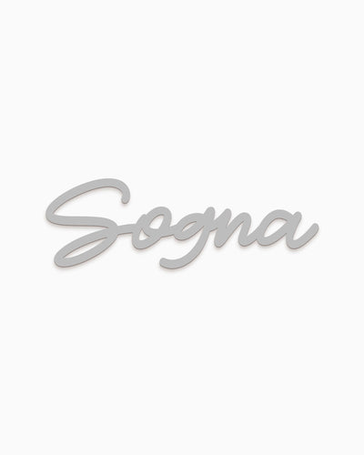 Scritta in legno Sogna
