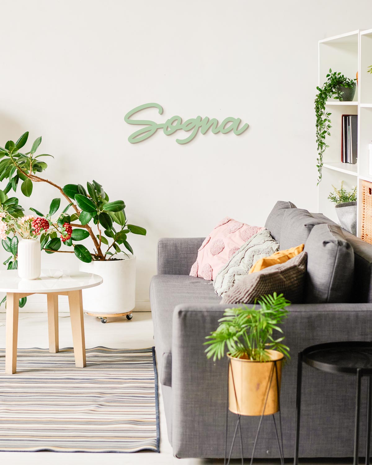 Scritta in legno Sogna