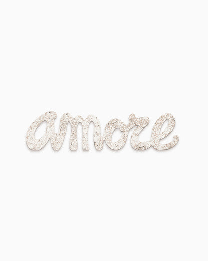 Decorazione murale in legno per la casa scritta amore idea regalo 