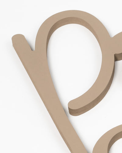 Scritta in Legno Part of me