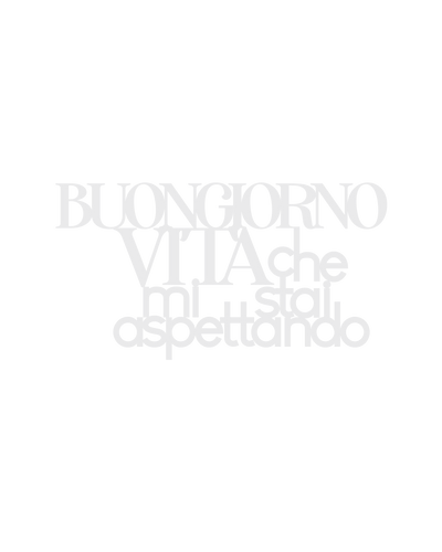 Scritta in Legno Buongiorno Vita