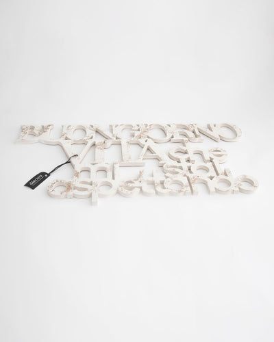 Scritta in Legno Buongiorno Vita