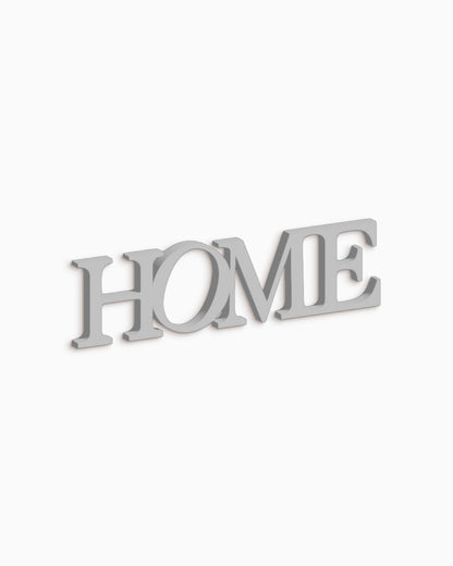 Scritta in legno Home