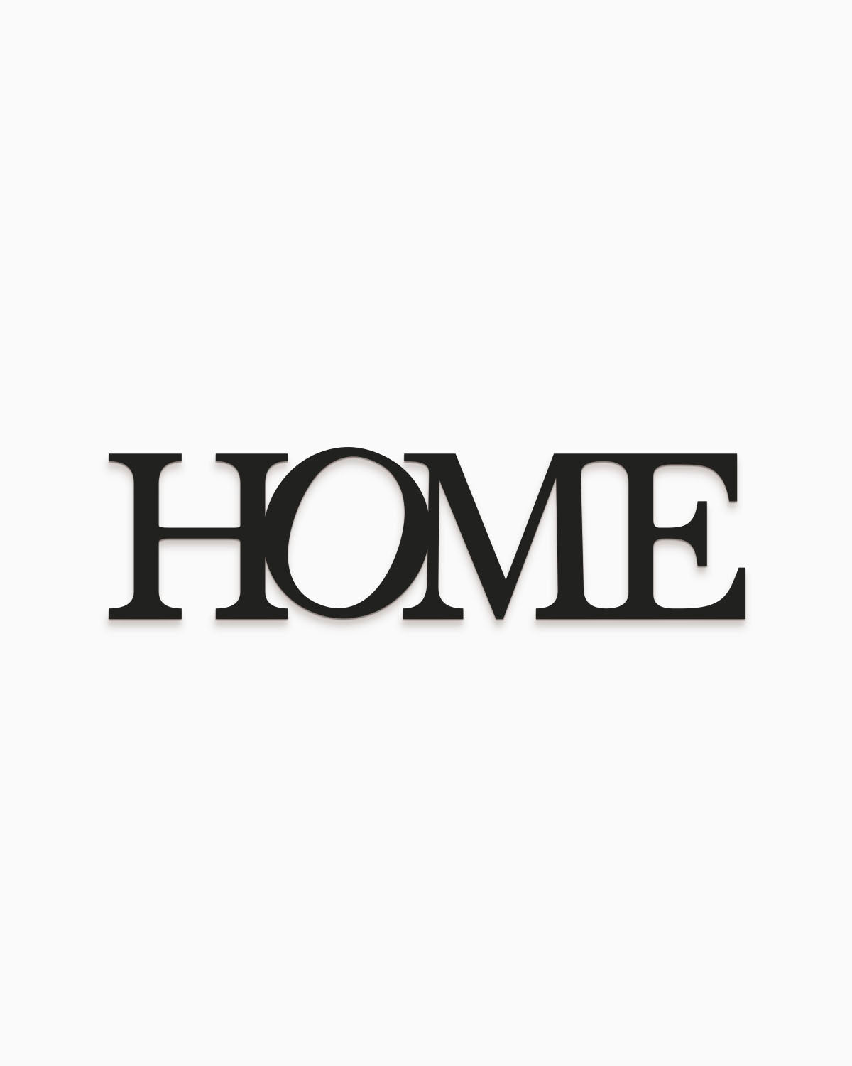 Scritta decorativa in legno decorazione per la casa Home idea regalo #colore_nero