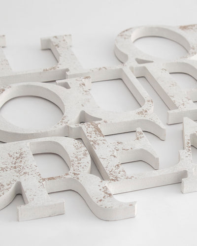 decorazione in legno follow your dreams scritta da appendere #colore_shabby