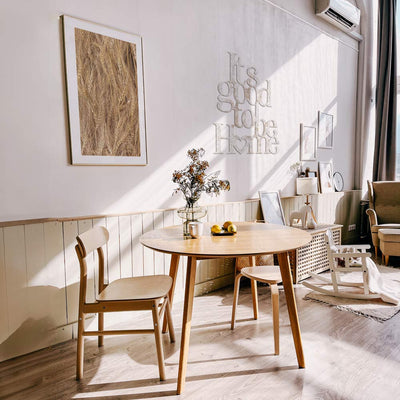 Scritta in Legno It's good to be Home