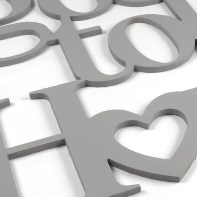 Scritta in Legno It's good to be Home