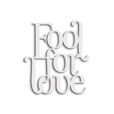 Scritta in Legno Fool for Love