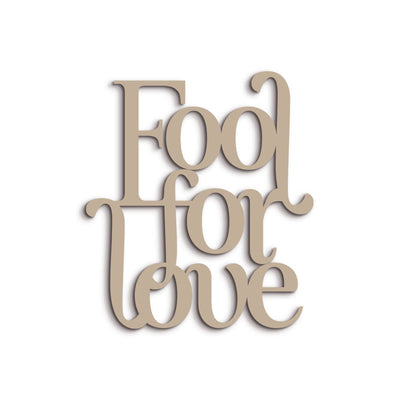 Scritta in Legno Fool for Love