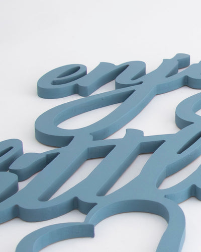 scritta da parete enjoy the little things decorazione casa 