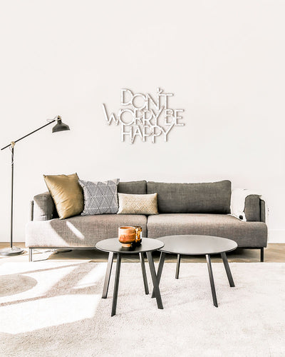 scritta da parete enjoy the little things decorazione casa 