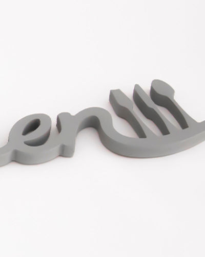 decorazione murale, scritta in legno per la cucina idea regalo kitchen #colore_grigio-medio