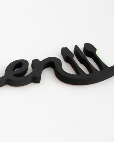 decorazione murale, scritta in legno per la cucina idea regalo kitchen #colore_nero