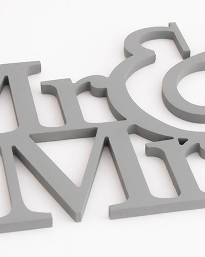 scritta in legno da appendere, decorazione murale ideale per un regalo anniversario matrimonio #colore_grigio-medio