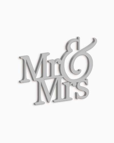 scritta in legno da appendere, decorazione murale ideale per un regalo anniversario matrimonio #colore_grigio-medio