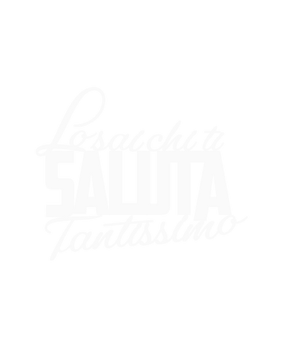 Scritta in legno Lo sai chi ti saluta tantissimo