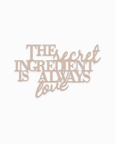 The Secret Ingredients
