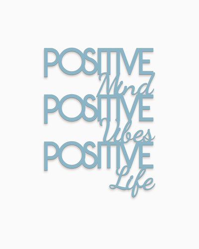 scritta in legno da appendere moderna, decorazione murale motivazionale 