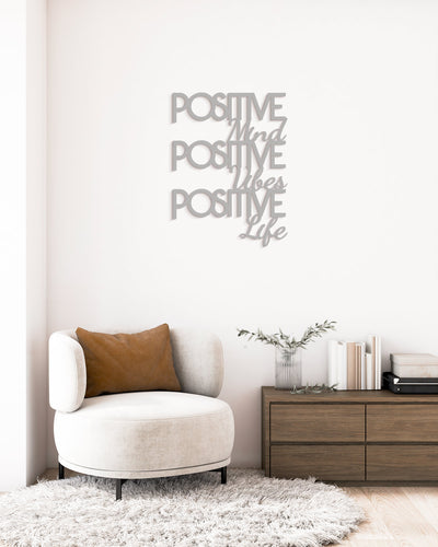 scritta in legno da appendere moderna, decorazione murale motivazionale 