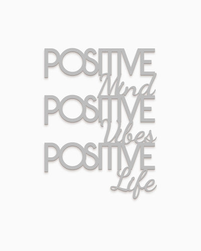 scritta in legno da appendere moderna, decorazione murale motivazionale 