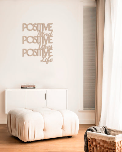 scritta in legno da appendere, decorazione murale in legno per la casa 