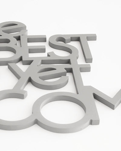 decorazione murale scritta da appendere scritta in legno motivazionale, arredamento moderno 