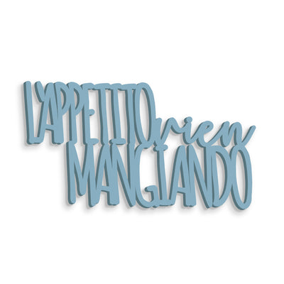 L'appetito vien mangiando