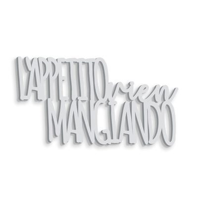 L'appetito vien mangiando