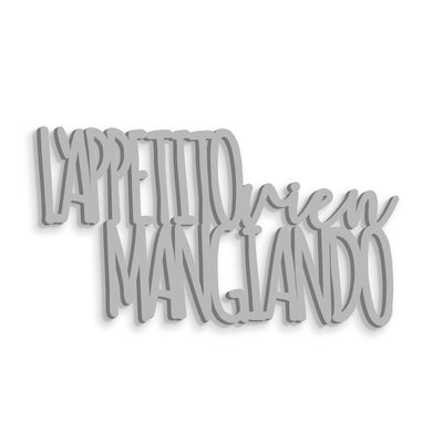 L'appetito vien mangiando