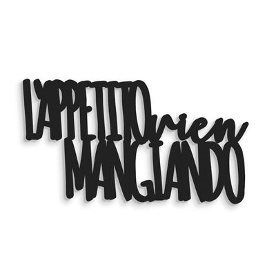 L'appetito vien mangiando