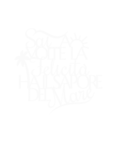 Scritta in legno Sai, a volte la felicità ha il sapore del mare