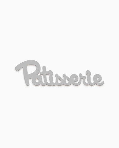 scritta in legno da cucina patisserie, decorazione moderna da appendere per la casa 