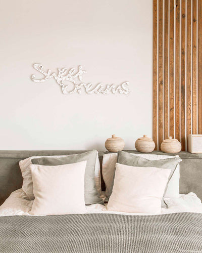 scritta da appendere decorazione per la casa, frase in legno arredamento moderno 
