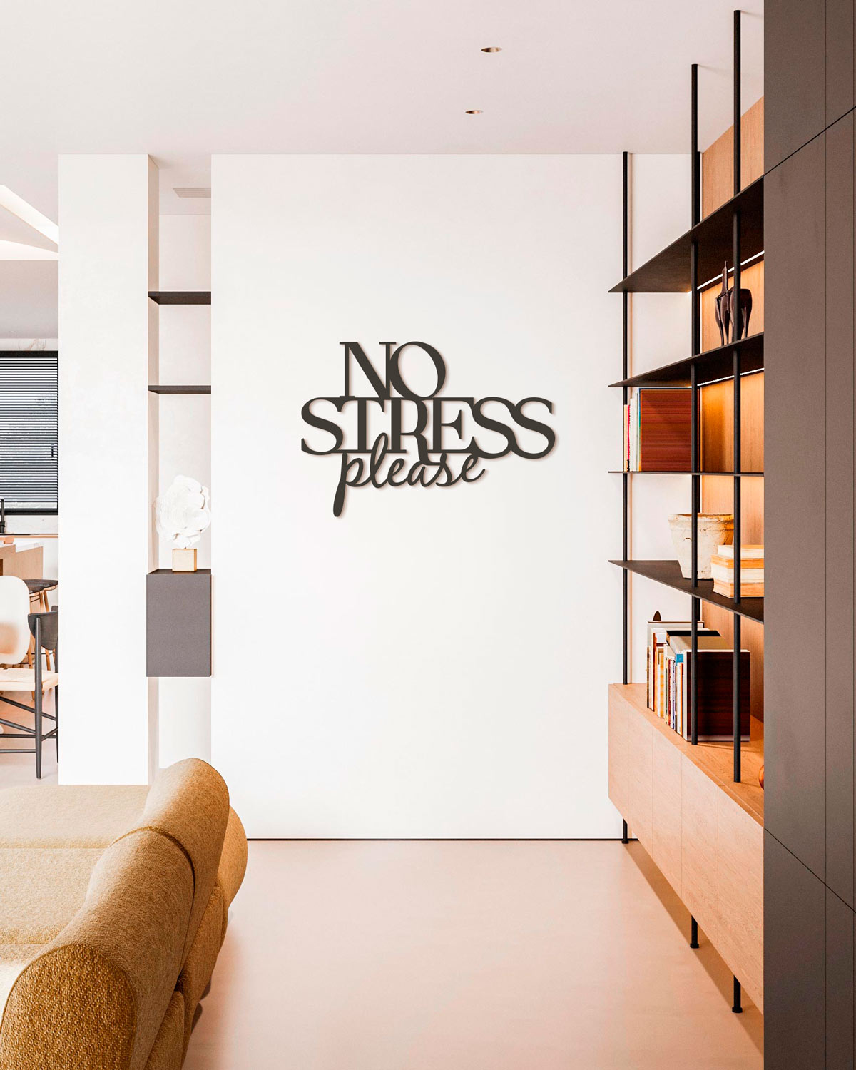 scritta in legno da appendere decorazione murale in legno, arredamento moderno #colore_nero